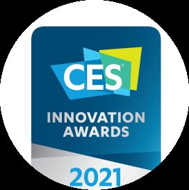CES 2021 Innovation Award logo.