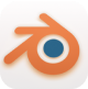 Blender 3D app icon.