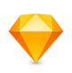 Sketch app icon.
